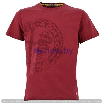 Мужская футболка Alfa Romeo Men's Vintage S-Sleeved T-Shirt, Red, артикул 5916673