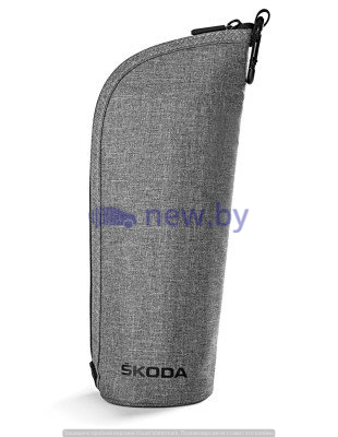 Сумка-чехол для бутылки Skoda Bottle Cover, Grey Melange, артикул 5A7065402