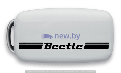 Накладка на ключ Volkswagen Beetle Plastic Key Cover, White, артикул 5C0087012B