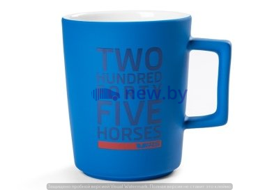 Фарфоровая кружка Skoda Mug RS, Race Blue, артикул 5E0069601287