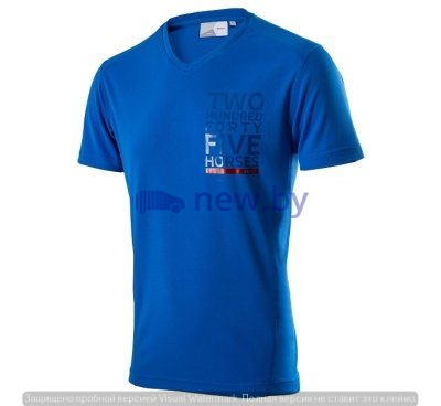 Мужская футболка Skoda T-shirt Mens RS, Race Blue, артикул 5E0084200A