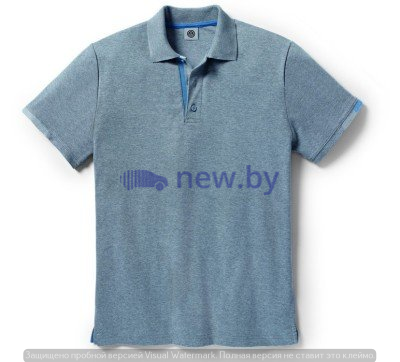 Мужская рубашка-поло Volkswagen Golf Men's Polo Shirt, Grey, артикул 5G0084230A278