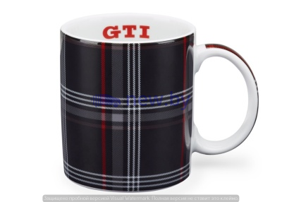 Фарфоровая кружка Volkswagen GTI Mug, Clark Design, артикул 5KA069601