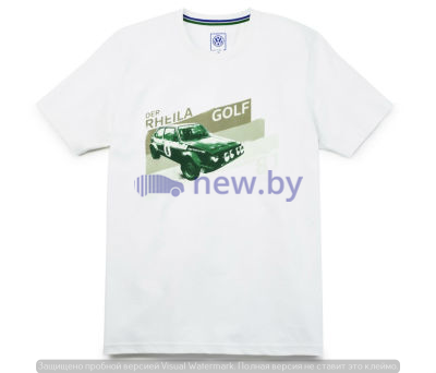 Мужская футболка Volkswagen Motorsport T-Shirt, Golf I GTI, Men's, Off White, артикул 5NG084200AGT1