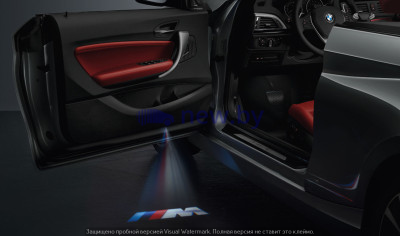 Два сменных картриджа для дверного проектора BMW M Logo Puddle Light Projectors, артикул 63312413539
