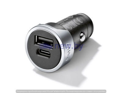 Оригинальное зарядное устройство BMW USB / Type-C, артикул 65412458286