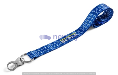 Лента с карабином Skoda Scala Lanyard, Blue, артикул 657087610