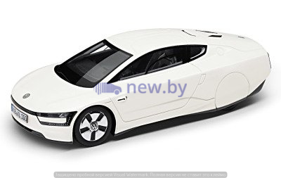 Модель автомобиля Volkswagen XL1, Scale 1:43, Oryx White, артикул 6Z30993000K1