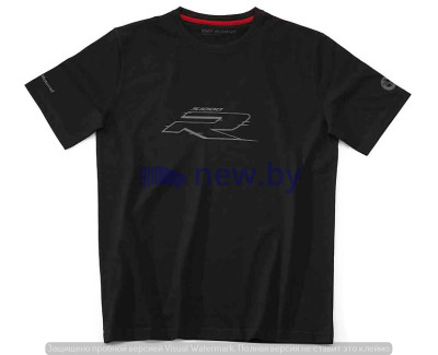 Футболка унисекс BMW Motorrad T-shirt Unisex, S 1000 R, Black, артикул 76618392219