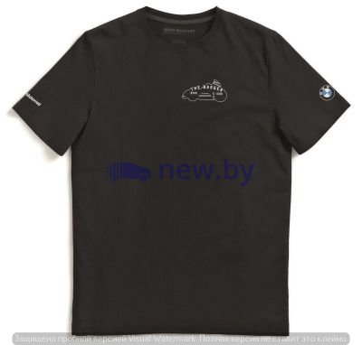 Футболка унисекс BMW Motorrad T-shirt, Bagger, Unisex, Black, артикул 76618403778