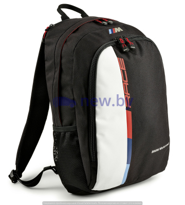Рюкзак BMW Motorrad Rucksack, Motorsport, Black/White/Red, артикул 76629446494