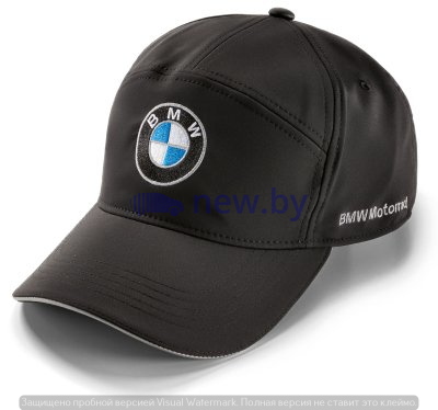 Бейсболка BMW Motorrad Baseball Cap, Classic Black, артикул 76898352729