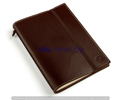 Кожаная записная книжка BMW Motorrad Notebook, Leather, Dark Brown, артикул 76899898247