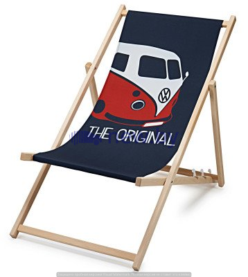 Складной шезлонг Volkswagen T1 Bulli Foldable Chair, The Original, артикул 7E0069635