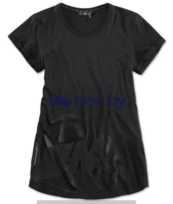Женская футболка BMW M T-Shirt, Ladies, Black, артикул 80142410906