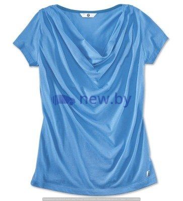 Женская футболка BMW i T-Shirt, Ladies, Blue, артикул 80142411497