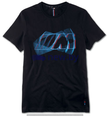 Мужская футболка BMW M Logo T-Shirt, Men, Black, артикул 80142454734