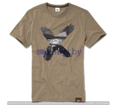 Мужская футболка BMW Х T-Shirt, Men, Brown, артикул 80142454842