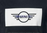 Мужская футболка MINI Wing Logo T-Shirt Men's, Black/White, артикул 80142460778 Мужская футболка MINI Wing Logo T-Shirt Men's, Black/White, артикул 80142460778