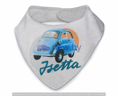 Детская треугольная косынка BMW Classic Scarf, Kids, Grey Melange, артикул 80142463108