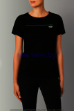 Женская футболка MINI T-Shirt CI Wing Logo Women’s, Black/British Green, артикул 80145A0A532 Женская футболка MINI T-Shirt CI Wing Logo Women’s, Black/British Green, артикул 80145A0A532