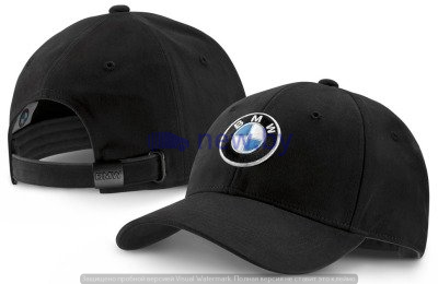 Бейсболка BMW Logo Cap, Deep Black, артикул 80162411103