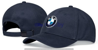 Бейсболка унисекс BMW Logo Cap, Dark Blue, артикул 80162454620