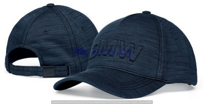 Бейсболка унисекс BMW Cap, Dark Blue Melange, артикул 80162454623