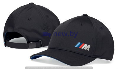 Бейсболка унисекс BMW M Logo Cap, Black, артикул 80162454739
