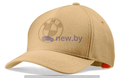 Бейсболка BMW Logo Cap, Unisex, Sand, артикул 80162466191