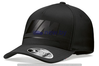 Бейсболка унисекс BMW M Logo Cap, Tonal Black, артикул 80162466301