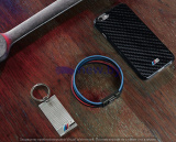 Карбоновый чехол BMW M для iPhone 6 Plus, Hard Case, Black, артикул 80212413762 Карбоновый чехол BMW M для iPhone 6 Plus, Hard Case, Black, артикул 80212413762