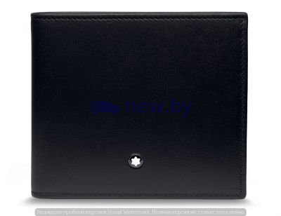 Кожаный кошелек BMW Wallet with Coin Compartment, by Montblanc, Black, артикул 80212450913