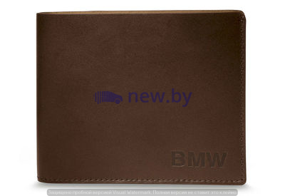 Кошелек BMW X Wallet, Brown, артикул 80212454848