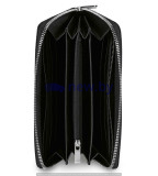 Кожаное портмоне BMW M Wallet, Horizontal, Black, артикул 80212466329 Кожаное портмоне BMW M Wallet, Horizontal, Black, артикул 80212466329