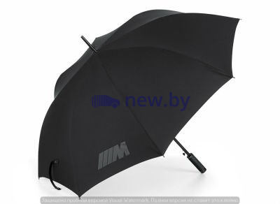 Большой зонт-трость BMW M Stick Umbrella, Black, артикул 80232410916