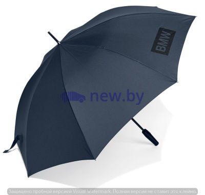 Зонт-трость BMW Stick Umbrella, Dark Blue, артикул 80232454628