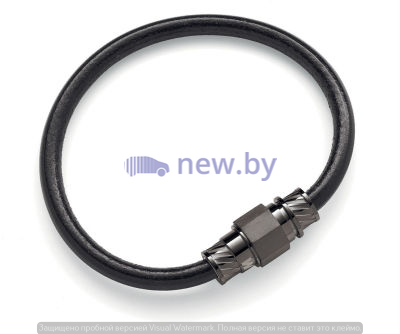 Кожаный браслет унисекс BMW M Leather Bracelet, Unisex, артикул 80232454747
