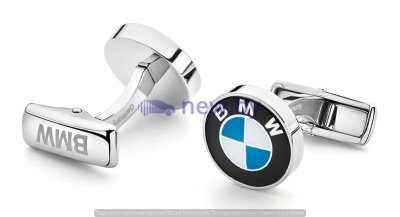 Запонки BMW Logo Cufflinks, Silver, артикул 80232466205