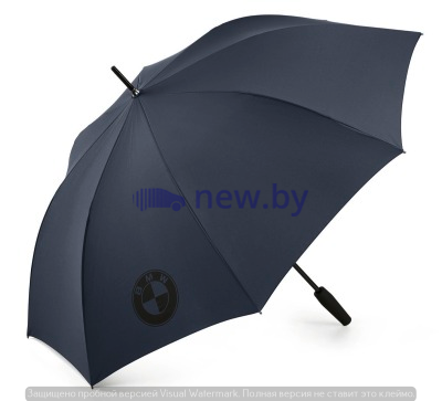 Зонт-трость BMW Logo Stick Umbrella, Blue, артикул 80232466302