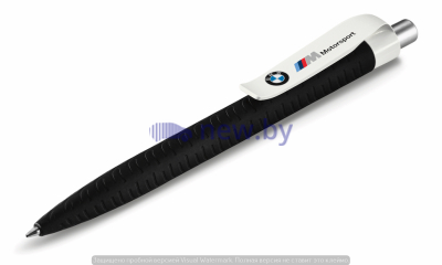Шариковая ручка BMW Motorsport Ballpoint Pen, Black/White, артикул 80242461134