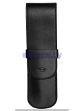 Кожаный чехол для ручек MINI Pen Case Leather, Black / British Green, артикул 80242465937 Кожаный чехол для ручек MINI Pen Case Leather, Black / British Green, артикул 80242465937
