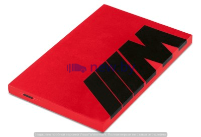 Блокнот BMW M Notebook, Red / Black, артикул 80242466327