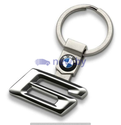 Брелок BMW 6 Series Key Ring, Silver, артикул 80272454652
