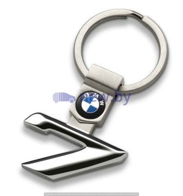 Брелок BMW 7 Series Key Ring, Silver, артикул 80272454653