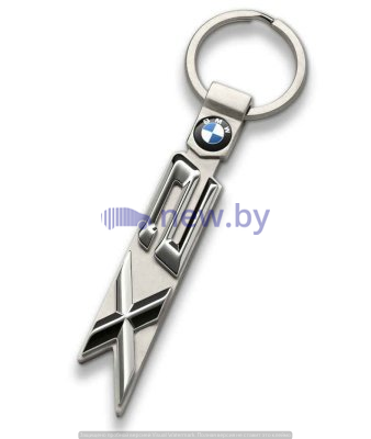 Брелок BMW X2 Key Ring, Silver, артикул 80272454657