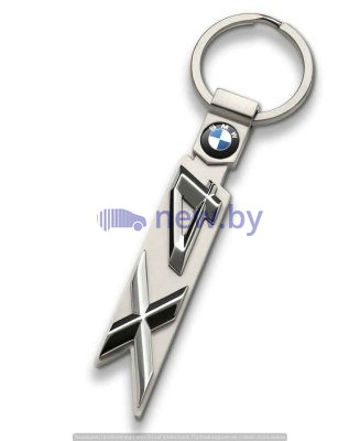 Брелок BMW X4 Key Ring, Silver, артикул 80272454659