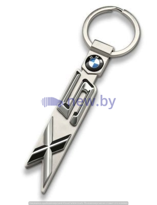 Брелок BMW X5 Key Ring, Silver, артикул 80272454660