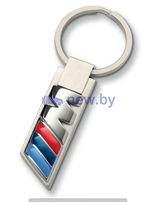 Брелок BMW M Logo Key Ring, Silver, артикул 80272454759