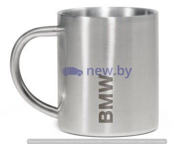 Стальная кружка BMW Active Mug, Silver, артикул 80282446015